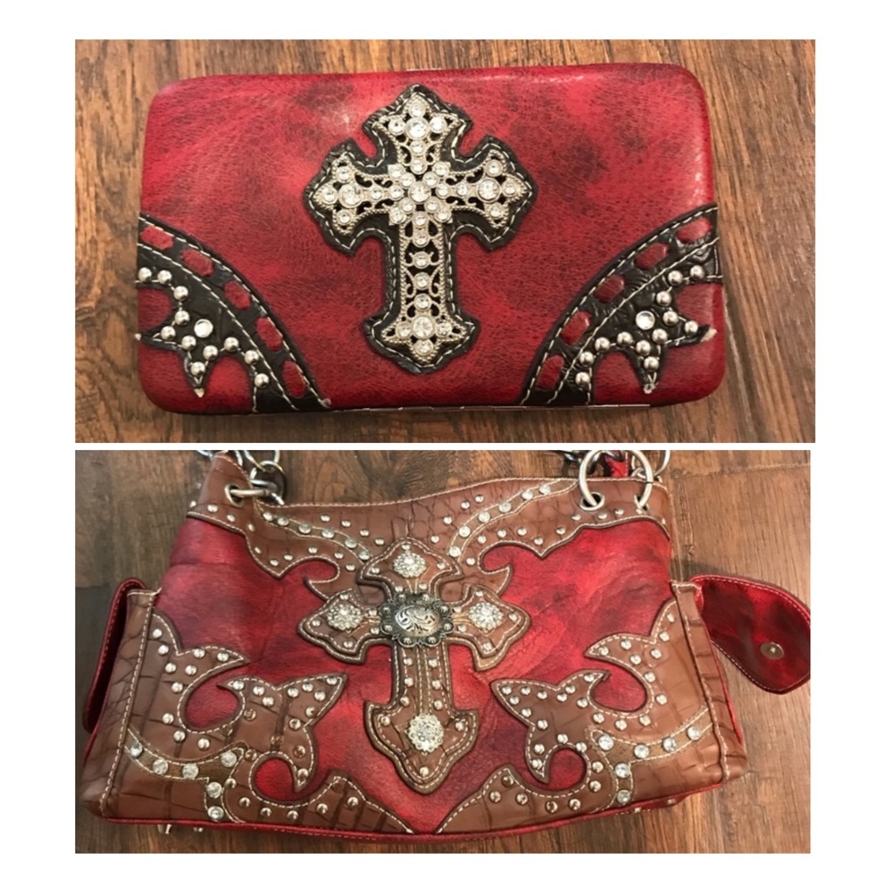 Western Purse & Matching wallet